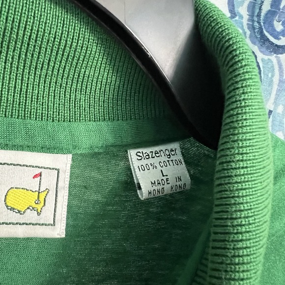 Vintage Masters Polo Shirt Mens XL Green Cotton Augusta National Golf Shop - Picture 4 of 7